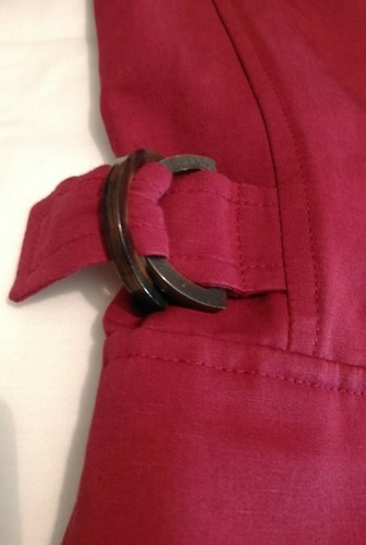 Giacca cappotto sportivo Luciano Barbera bordeaux taglia 50 media prezzo consigliato £1200 - Foto 11 di 12