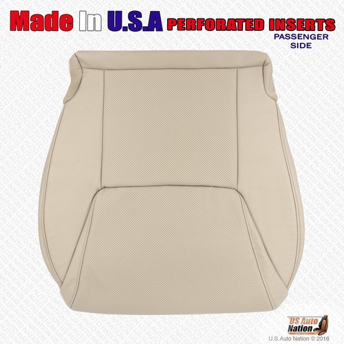 Cubierta de asiento de cuero perforado para conductor Lexus LX570 2008 conductor pasajero bronceado - Imagen 9 de 18