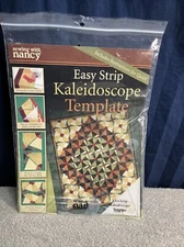 Sewing With Nancy Easy Strip Kaleidoscope Templates 2012         B2