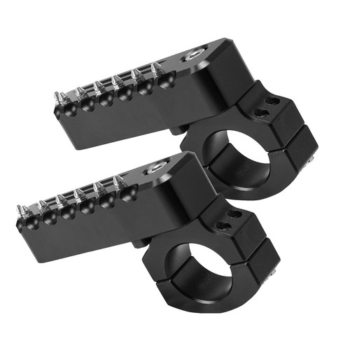 Universal Footpegs Anti-Slip Rotatable Highway Pegs Crash Bar For BMW R1200GS - Picture 16 of 20