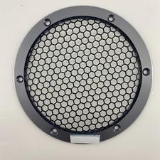 7&quot; Aluminum Speaker Cover Mesh Grill For Dynaudio 342, 242 Speaker Titanium Gray  			