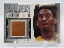 KOBE BRYANT 2000-01 UPPER DECK NBA LEGENDS LEGENDARY FLOOR AUTHENTIC RELIC! RARE