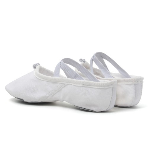 Children Ballet Dance Shoe Adult Canvas Split Sole Pointe Slippers Practice Kid - Picture 67 of 108