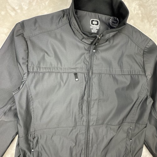 Ogio Golf Quarry Jacket Men's XXL Gray Full Zip Waterproof Shell OG505 - Picture 5 of 15