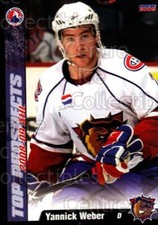 2008-09 AHL Top Prospects #9 Yannick Weber