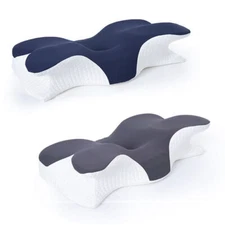 Cervical Memory Foam Pillow for Pain Neck Relief Ergonomic Neck Support Pillows