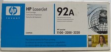 GENUINE HP LaserJet Print Cartridge 92A C4092A Ink Toner SEALED NEW
