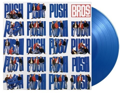 Bros - Push: 35-я годовщина выпуска - Лимитированный 180-граммовый полупрозрачный винил синего цвета