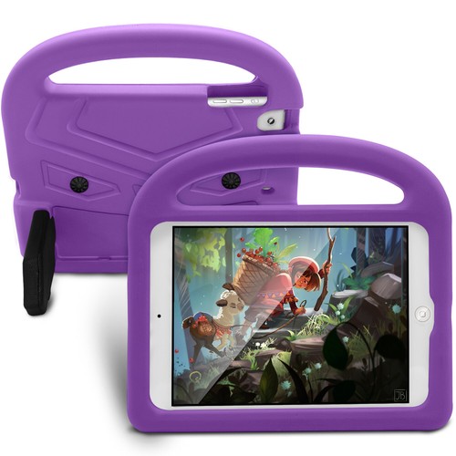 For iPad 9.7" 5/6th Gen Air 1 2 Kids ShockProof EVA Foam Case Handle Cover Stand - Picture 4 of 63