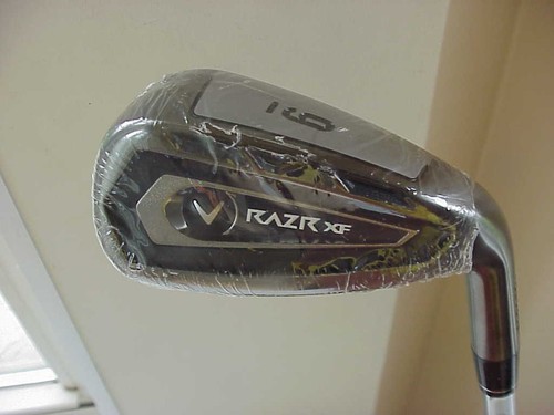 New Callaway RAZR XF 9 IRON True Temper GS95 Gold Series R-300 REG steel