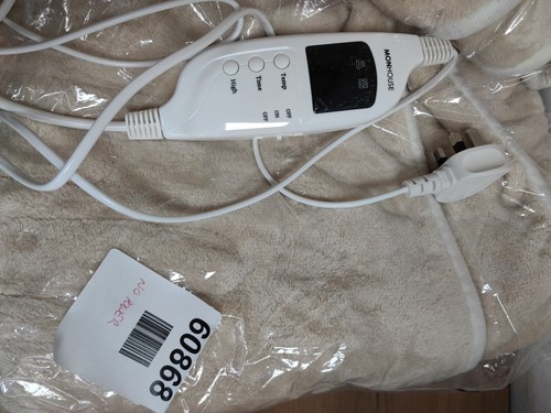 MONHOUSE Lancio Riscaldato - Coperta Elettrica - Non Funzionante - Foto 5 di 6