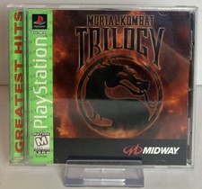 Mortal Kombat Trilogy GREATEST HITS (PlayStation 1, PS1 1996) CIB Reg Card MINT