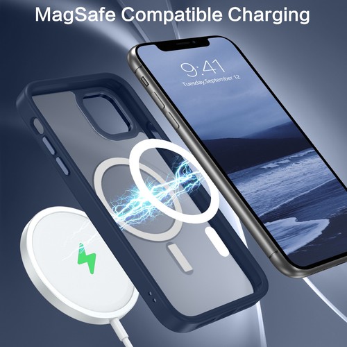 For iPhone 11 Phone Case MagSafe Magnetic Matte Slim Shockproof Dopamine Cover - Picture 123 of 193