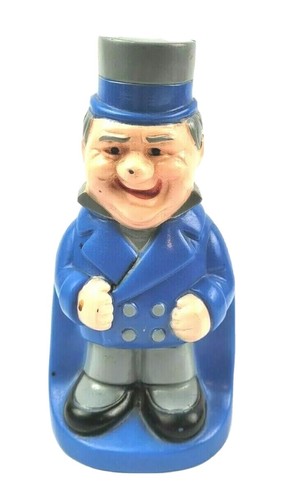 W.C. Fields Plastic Savings Piggy Bank MGM David Copperfield 7" Vintage