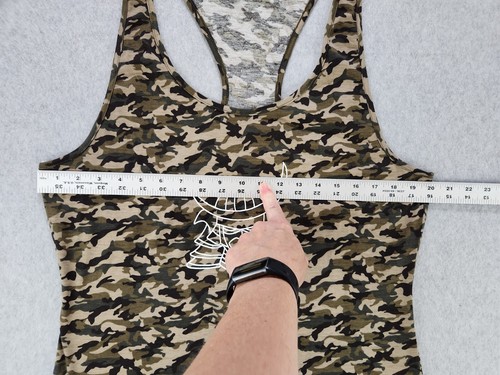 2 canottiere abbigliamento donna sottovalutate mimetiche allenamento racer samurai guerriero GRANDI - Foto 5 di 9
