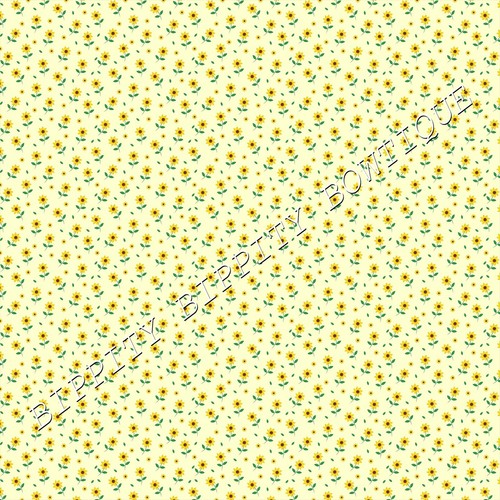 GORGEOUS "SUMMER SUN FLOWERS" CANVAS PRINTED FABRIC SHEET..BOWS. - Bild 6 von 12