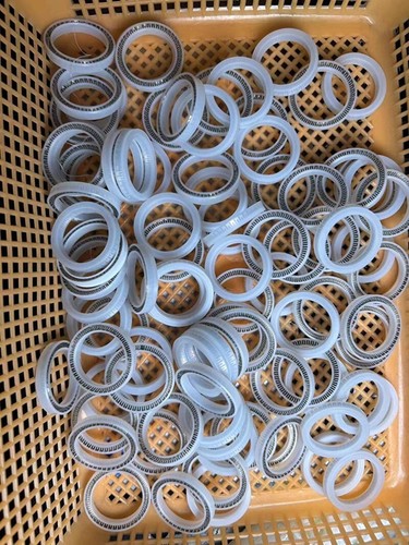 1pc  100*90.6*7.1mm  Canned equipment sealing ring  PTFE  Skeleton oil seal - Picture 3 of 4