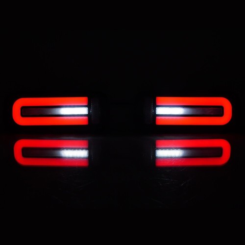 Luces traseras LED para Suzuki Jimny 2007-2017 freno trasero luz de marcha atrás con intermitente - Imagen 11 de 12