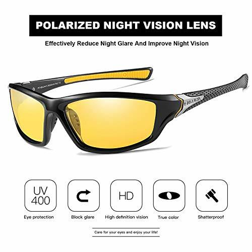 Sports Polarized Sunglasses For Men Cycling Driving Fishing Assorted Colors - Picture 9 of 83