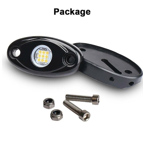 Upgrade LED Rock Light Kit 8 Pods White Light Waterproof Underglow Lighting Kit - Picture 5 of 11