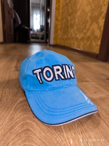 Asics Torino 2006 Olympic Baseball Cap Hat Blue Adjustable - Picture 17 of 22