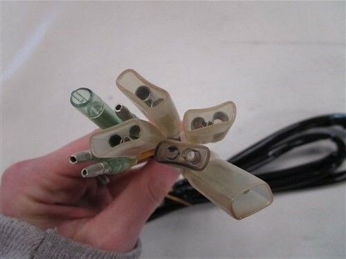 YAMAHA TACHOMETER GAUGE & INSTRUMENT WIRE HARNESS W/ DUAL FUSE 6Y5-83553-M0 BOAT - Picture 3 of 4