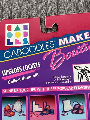 Maquillaje Caboodles Vintage Años 90 NUEVO Brillo Labial Medallones Paquete Original 1994 ¡RARO! - Imagen 9 de 12
