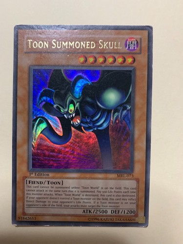 Yu-Gi-Oh! Duel Devastator Field Center Card - Maximillion Pegasus & Toon Summoned Skull Ultra Rare