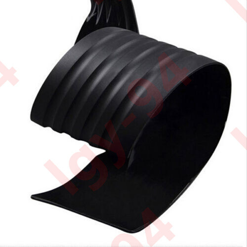 Black Rear Bumper Rubber Pad Kit Guard Sill Plate Trunk Protector Trim Cover - Bild 8 von 11