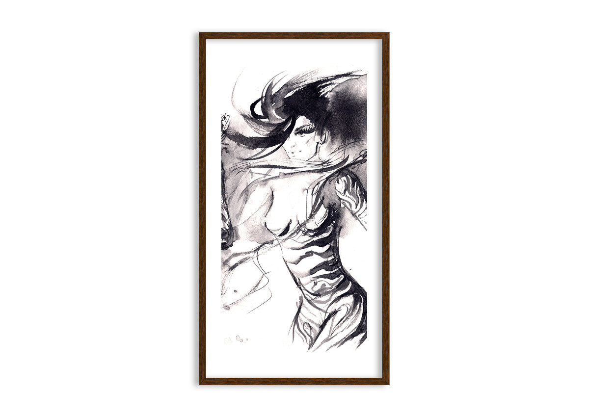 Quadro in in in Cornice - Zebre movimento eleganza femmina 3013 IT ba703b Quadro in in in Cornice - Zebre movimento eleganza femmina 3013 IT ba703b
