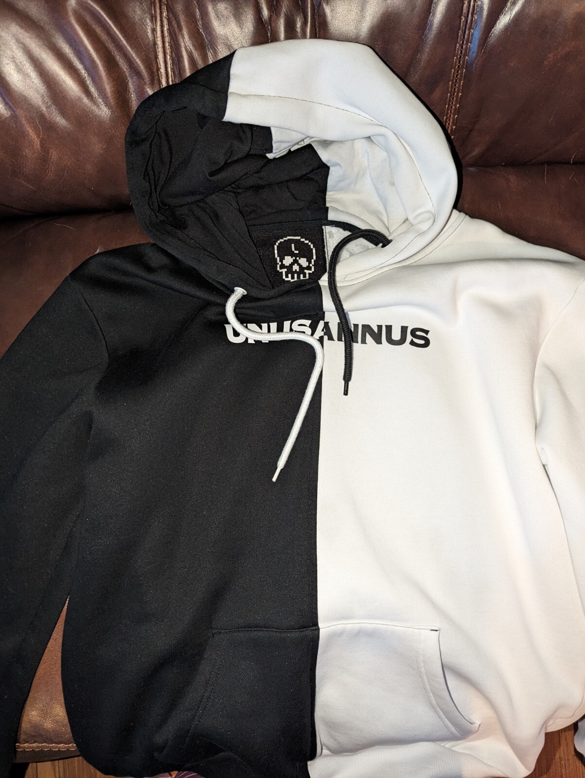 Unus annus merch split hoodie Clearance