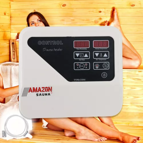 3-9KW Externe Saunasteuerung Überhitzungsschutz Saunasteuergerät 380V-415V TOP