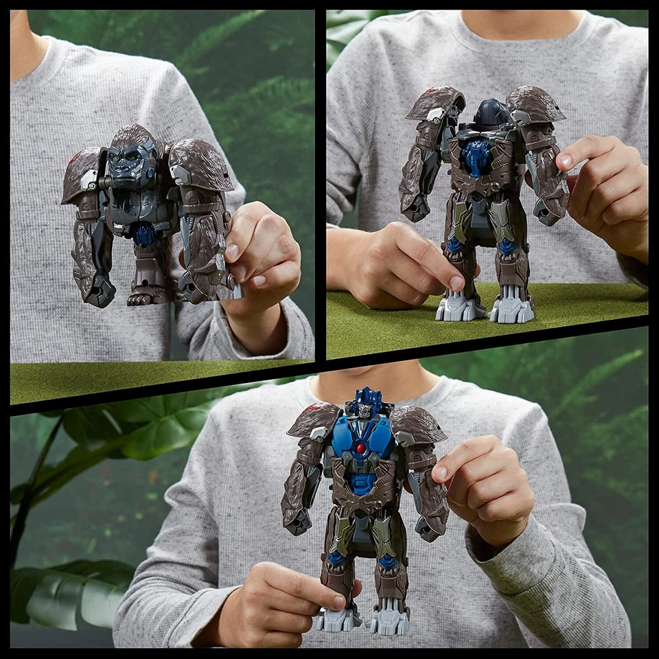Transformers Action Figure Smash Changer di Optimus Primal Hasbro - Immagine 3 di 3