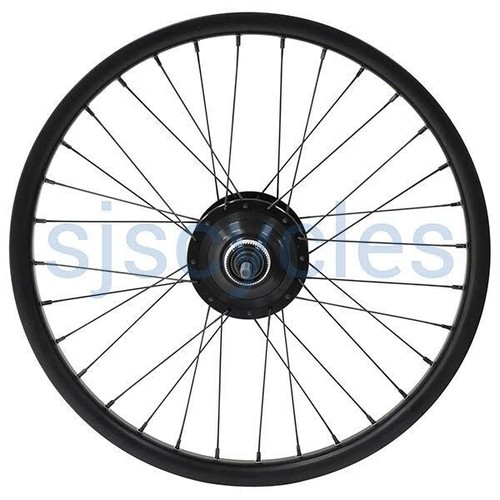 Brompton G Line Standard 20" Rear Wheel - Black - 32 Hole (marked)
