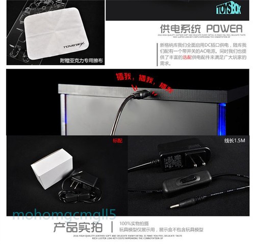 TOYSBOX 1/6 Hangar 4.0 Model Box Case Dustproof Collect For MK4 Iron Man Display - Picture 7 of 12