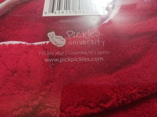 Ole Miss Rebels University Bib & Burp Cloth Set by Pickles University NEW Free - Picture 6 of 6