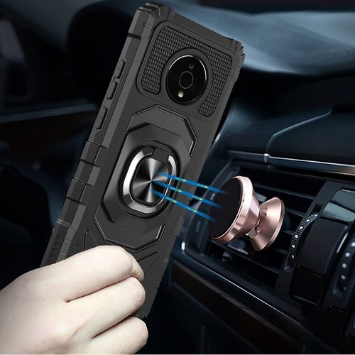 For OnePlus Nord N300 5G Hybrid 2in1 w/ Ring Stand Rugged Shockproof Case Cover - Picture 4 of 43