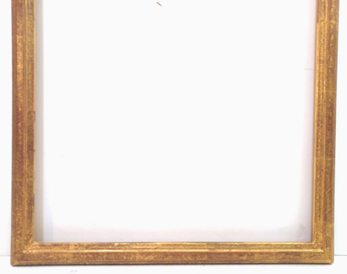 FABULOUS 13 1/2 X 20 1/4 ANTIQUE HAND RUBBED 22K GOLD LEAF PICTURE FRAME 1 Of 2 - Picture 8 of 9