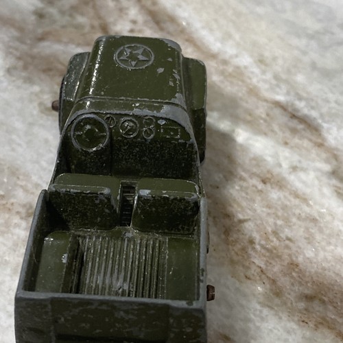 Vintage Tootsie Toy Collectible Army Jeep Made In USA - Picture 5 of 8