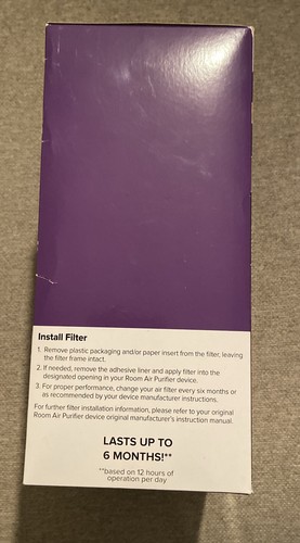 2 Pack 3M Filtrete Size B Filter True HEPA Filtration Works W/ HAP8650 new - Picture 5 of 5