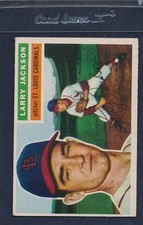 1956 Topps #119 Larry Jackson Cardinals VG/EX 56T119-91215-1