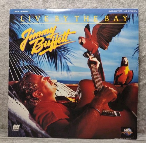 JIMMY BUFFET Laserdisc Live By the Bay 1985 Miami Concert LD - Imagen 1 de 6