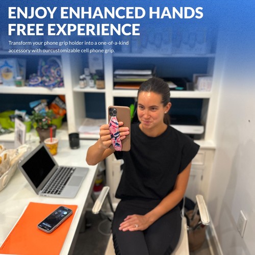 Universal Phone Grip Straps for Secure Handling | Reversible - Picture 29 of 81