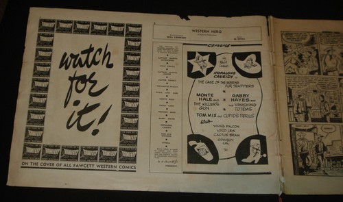 HÉROE OCCIDENTAL #6 AUSTRALIANO 1950 CÓMIC HOPALONG CASSIDY GABBY HAYES TOM MIX MONTE - Imagen 3 de 4