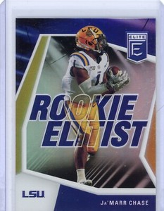 2021 Panini Elite Ja'Marr Chase Rookie Elitist RC - Cincinnati Bengals