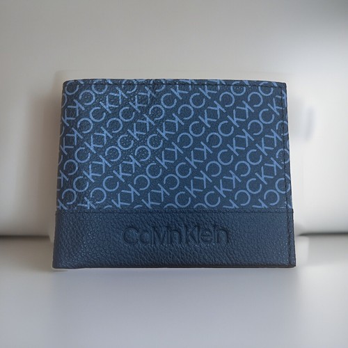 Portafoglio uomo Calvin Klein Monogram bifold - Nero - Foto 1 di 3