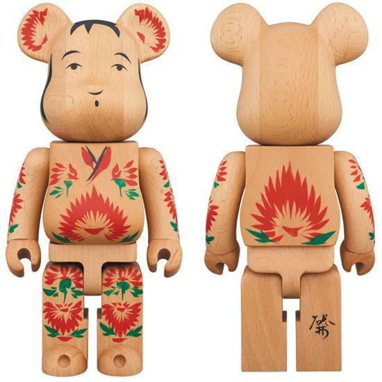 BE@RBRICK 400% karimoku kokebrick dibujados a mano de madera Raro Bearbrick Medicom Toy BE@RBRICK 400% karimoku kokebrick dibujados a mano de madera Raro Bearbrick Medicom Toy