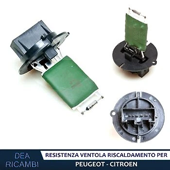 Resistenza Ventola Riscaldamento per Citroen C3 I 1.1 1.4 1.6 HDI 2002- 95R015 - Foto 2 di 4