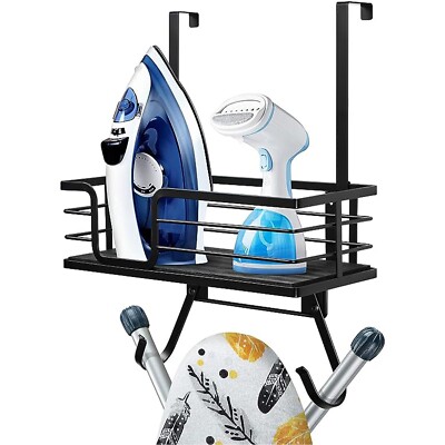 Ironing Board Hanger Wall Mount Laundry Room Iron and Ironing