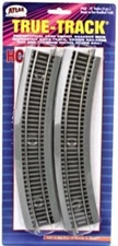 HO Scale Atlas 460 True-Track Code 83 18" Radius Curve pkg (4)